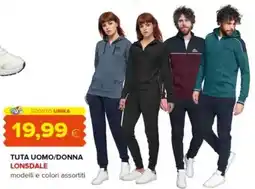 Oasi Tuta uomo/donna LONSDALE offerta