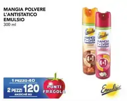 Esselunga Mangia polvere l'antistatico EMULSIO offerta