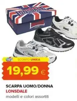 Oasi Scarpa uomo/donna LONSDALE offerta