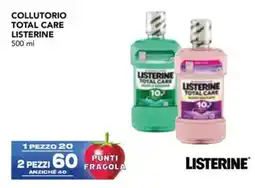 Esselunga Collutorio total care LISTERINE offerta