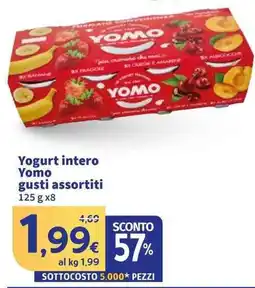 Sigma Yogurt intero Yomo offerta