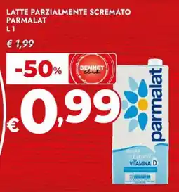 Bennet Latte parzialmente scremato PARMALAT offerta