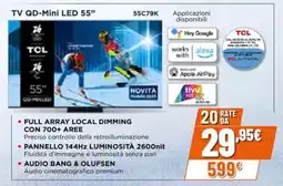 Expert TCL TV QD-Mini LED 55" offerta