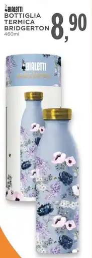 Conad Bialetti bottiglia termica bridgerton offerta