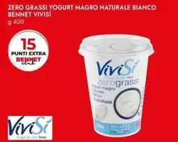 Bennet Zero grassi yogurt magro naturale bianco bennet VIVISÌ offerta