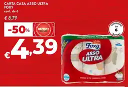 Bennet Carta casa asso ultra FOXY conf. da 6 offerta