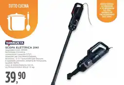 Conad Termozeta scopa elettrica 2in1 offerta