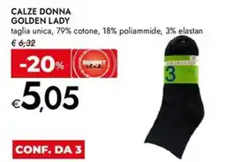 Bennet Calze donna GOLDEN LADY offerta