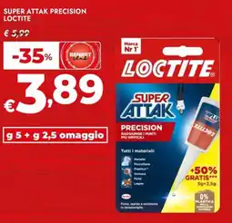 Bennet Super attak precision LOCTITE offerta