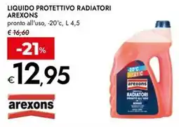 Bennet Liquido protettivo radiatori AREXONS offerta