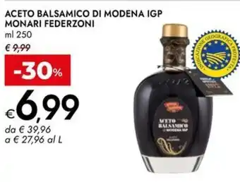 Bennet Aceto balsamico di modena igp MONARI FEDERZONI offerta