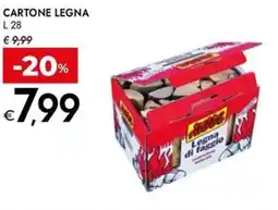 Bennet Cartone legna offerta