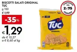 Bennet Biscotti salati original TUC offerta