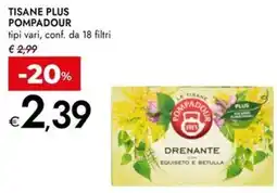 Bennet Tisane plus POMPADOUR offerta