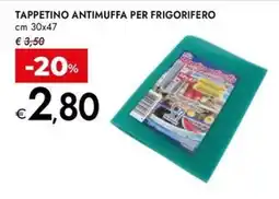 Bennet Tappetino antimuffa per frigorifero offerta