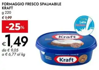 Bennet Formaggio fresco spalmabile KRAFT offerta