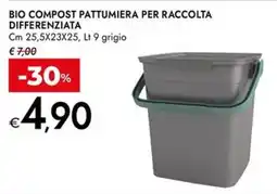 Bennet Bio compost pattumiera per raccolta differenziata offerta