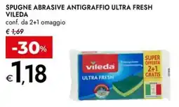 Bennet Spugne abrasive antigraffio ultra fresh VILEDA offerta