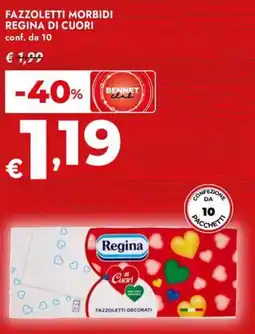 Bennet Fazzoletti morbidi regina di cuori offerta