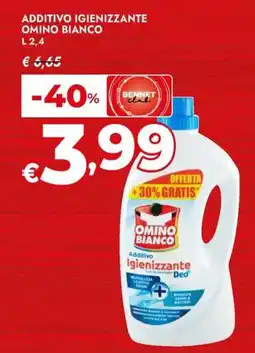 Bennet Additivo igienizzante OMINO BIANCO offerta