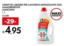 Bennet Additivo liquido per lavatrice igienizzante con ammorbidente AMUCHINA offerta