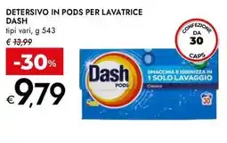 Bennet Detersivo in pods per lavatrice DASH offerta