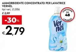 Bennet Ammorbidente concentrato per lavatrice VERNEL offerta