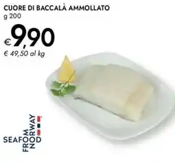 Bennet Cuore di baccalà ammollato SEAFOOD RN offerta