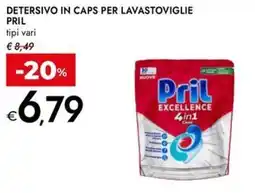 Bennet Detersivo in caps per lavastoviglie PRIL offerta
