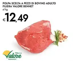 Bennet Polpa scelta a pezzi di bovino adulto filiera VALORE BENNET offerta