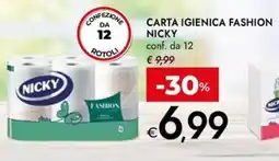 Bennet Carta igienica fashion NICKY offerta