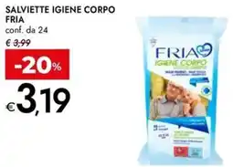 Bennet Salviette igiene corpo FRIA offerta