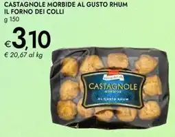 Bennet Castagnole morbide al gusto rhum IL FORNO DEI COLLI offerta