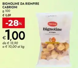 Bennet Bignoline da riempire CABRIONI offerta