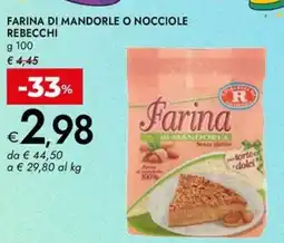 Bennet Farina di mandorle o nocciole REBECCHI offerta