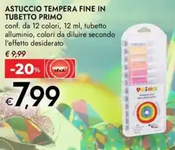 Bennet Astuccio tempera fine in tubetto PRIMO offerta