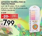 Bennet Astuccio tempera fine in tubetto PRIMO offerta