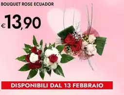 Bennet Bouquet rose ecuador offerta