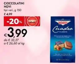 Bennet Cioccolatini NOVI offerta