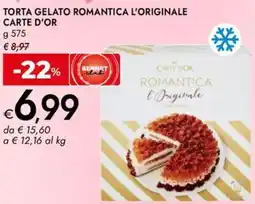 Bennet Torta gelato romantica l'originale CARTE D'OR offerta