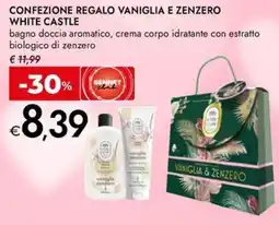 Bennet Confezione regalo vaniglia e zenzero WHITE CASTLE offerta