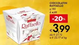 Bennet Cioccolatini RAFFAELLO offerta