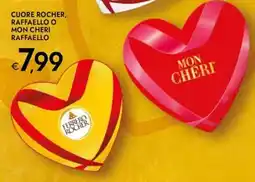 Bennet Cuore rocher, raffaello o mon cheri RAFFAELLO offerta
