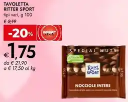 Bennet Tavoletta RITTER SPORT offerta