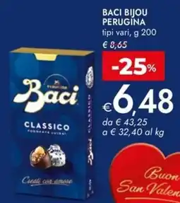 Bennet Baci bijou PERUGINA offerta