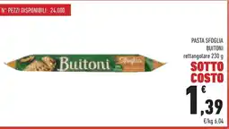 Conad Superstore Pasta sfoglia BUITONI offerta