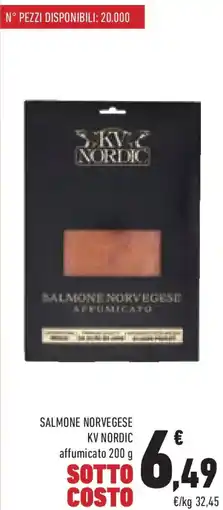 Conad Superstore Salmone norvegese KV NORDIC offerta