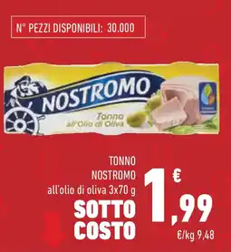 Conad Superstore Tonno NOSTROMO offerta