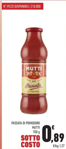 Conad Superstore Passata di pomodoro MUTTI offerta