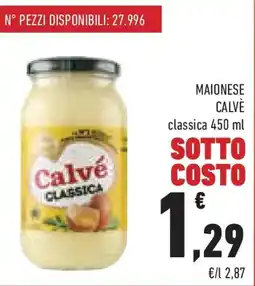 Conad Superstore Maionese CALVÈ offerta
